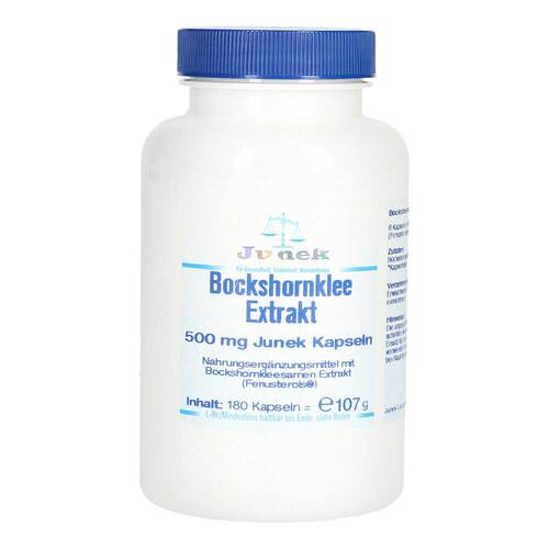 Bockshornklee Extrakt 500 mg Junek Kapseln - 1