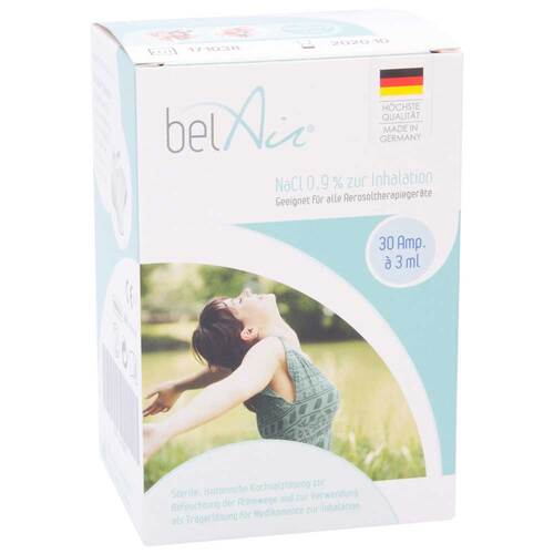 Belair Nacl 0,9 % Inhalationsl&ouml;sung Ampullen - 1