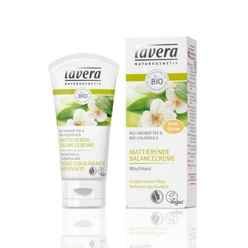 Lavera mattierende Balancecreme gr&uuml;ner Tee - 1