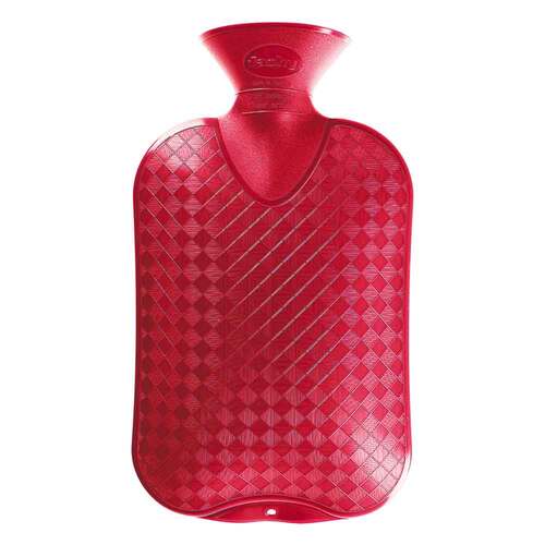 Fashy W&auml;rmflasche Halblamelle cranberry - 1