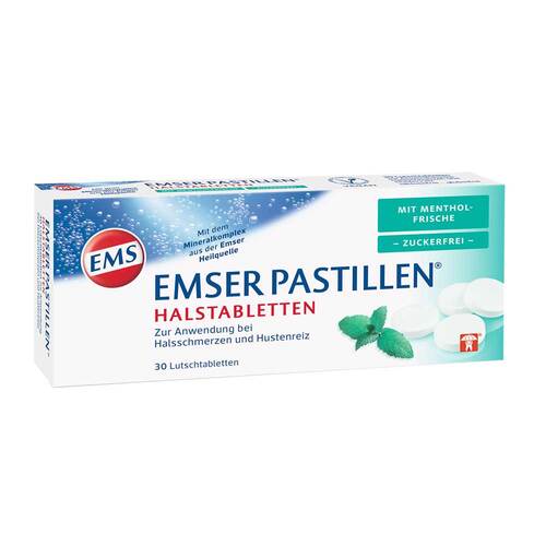 Emser Pastillen mit Mentholfrische zuckerfrei - 1