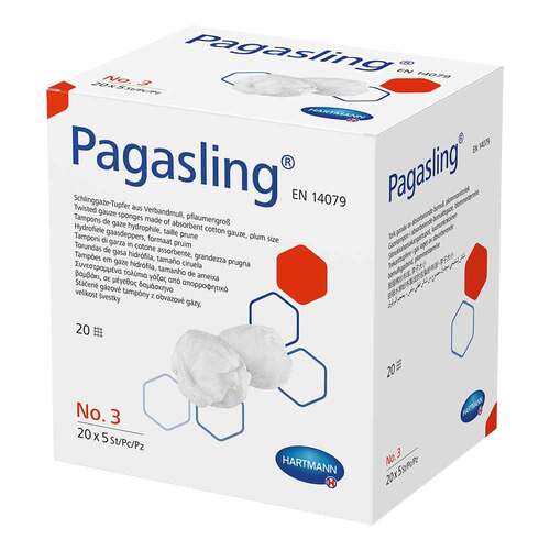 Pagasling Mulltupfer steril Gr&ouml;&szlig;e 3 pflaumengro&szlig; - 1