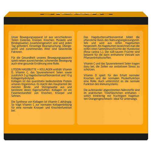 Litozin Hagebutte + Kollagen Trinkfl&auml;schchen - 4