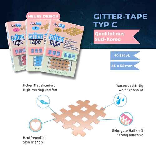 Gitter Tape Acutop 5x6 cm - 3