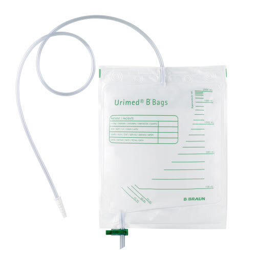 Urinbeutel unsteril 1,5 l mit Ablauf Antirefluxventil - 1