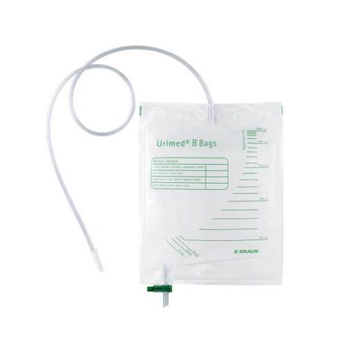 Urinbeutel steril 2 l mit Ablauf Antirefluxventil - 1