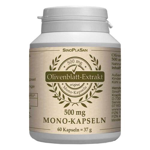 Olivenblatt Extrakt 500 mg Mono-Kapseln - 1