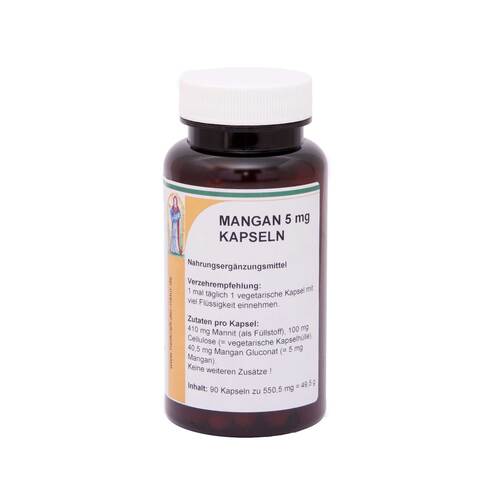 Mangan 5 mg Gluconat Kapseln - 1