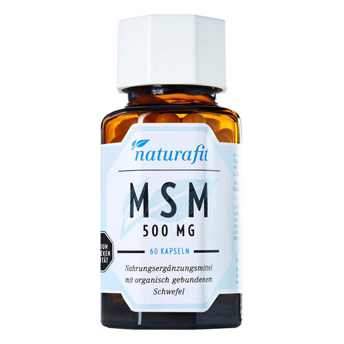 Naturafit MSM 500 mg Kapseln - 1