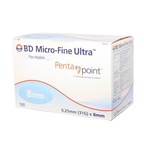 BD Micro-Fine Ultra Pen-Nadeln 0,25x8 mm - 1