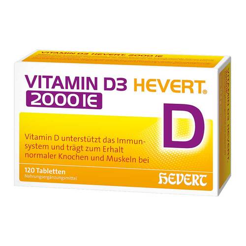 Vitamin D3 Hevert 2.000 I.E. Tabletten - 1