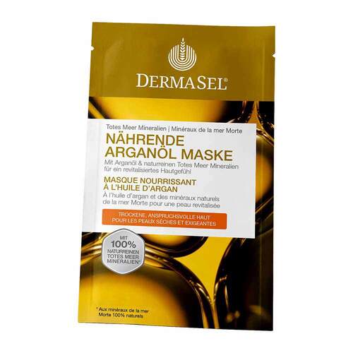 Dermasel Spa Totes Meer N&auml;hrende Argan&ouml;l Maske - 1