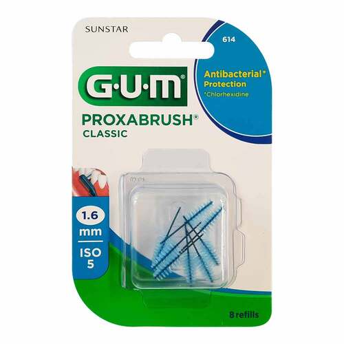 GUM Proxabrush Classic Ersatzb&uuml;rsten 1,6 mm - 1