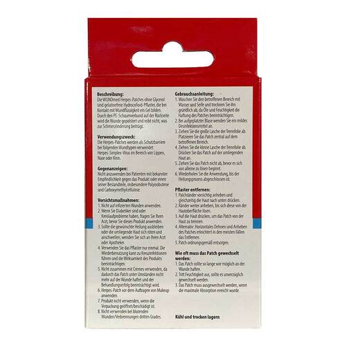 Herpes Patch hydrokolloid - 2