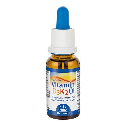 Vitamin D3 K2 &Ouml;l Dr. Jacobs Tropfen - 1