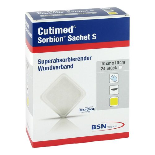 Sorbion Cutimed Sachet S Wundauflage 10x10 cm - 1