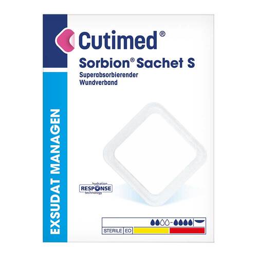 Sorbion Cutimed Sachet S Wundauflage 10x10 cm - 1