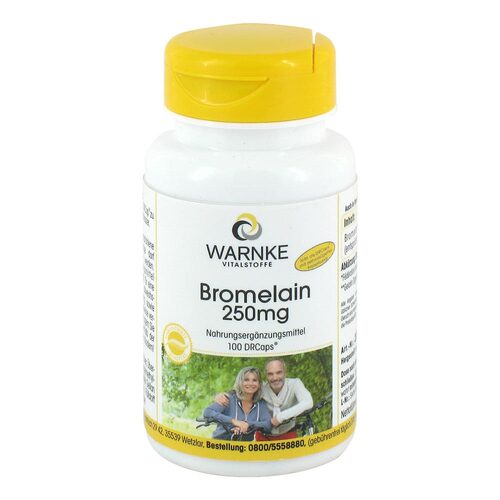 Bromelain 250 mg magensaftresistente Kapseln - 1