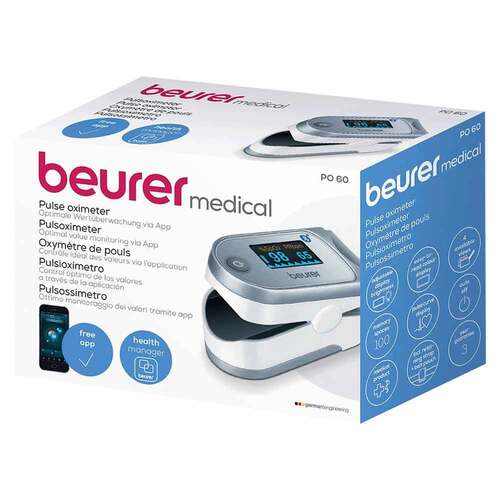 Beurer PO60 Bluetooth Pulsoximeter - 1