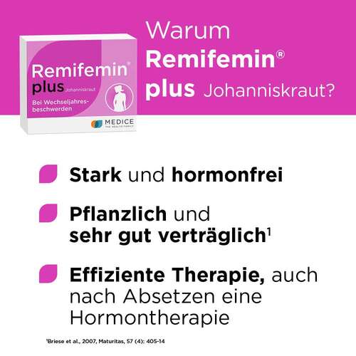 remifemin® PLUS Johanniskraut bei Wechseljahresbeschwerden - 8