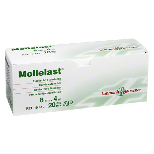 Mollelast Binden 8 cmx4 m wei&szlig; - 1