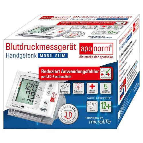 aponorm® Mobil Slim Handgelenk-Blutdruckmessger&auml;t - 3