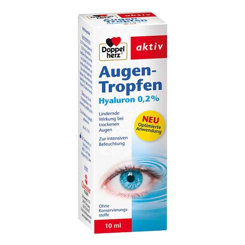 Doppelherz Augen-Tropfen Hyaluron 0,2% - 1