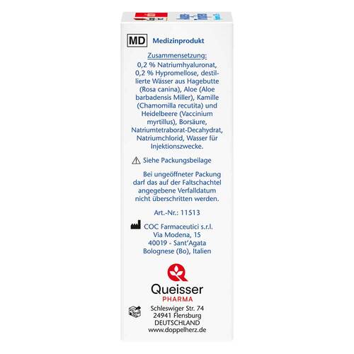 Doppelherz Augen-Tropfen Hyaluron 0,2% - 3