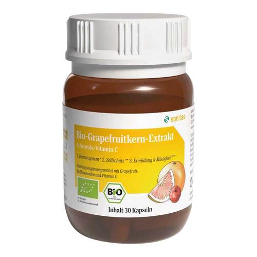 Grapefruit Kern Extrakt Bio Kapseln - 1