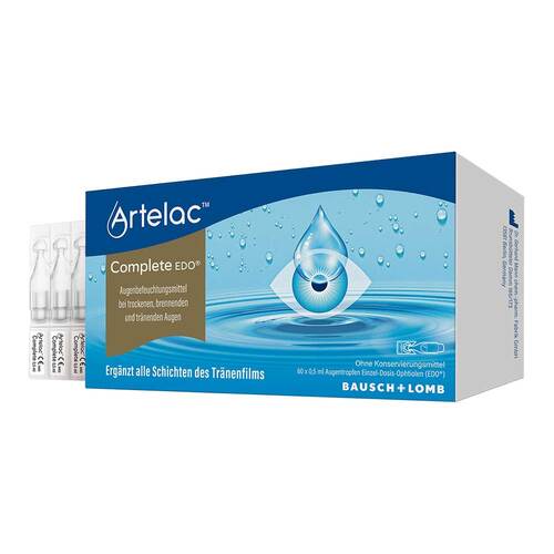 Artelac® Complete EDO® Augentropfen bei trockenen Augen - 1