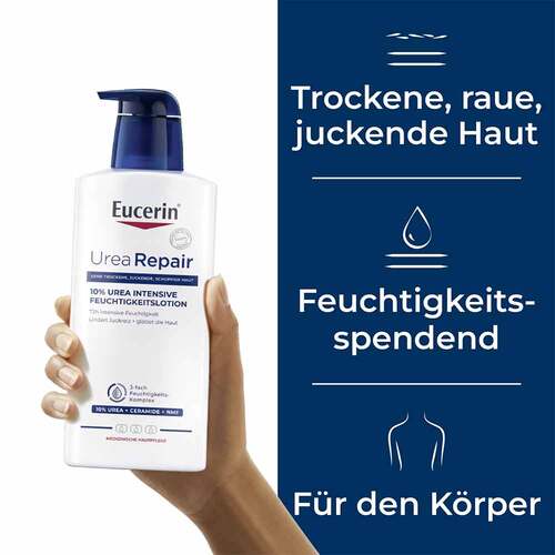 Eucerin UreaRepair Plus Lotion 10% - trockene Haut - 4