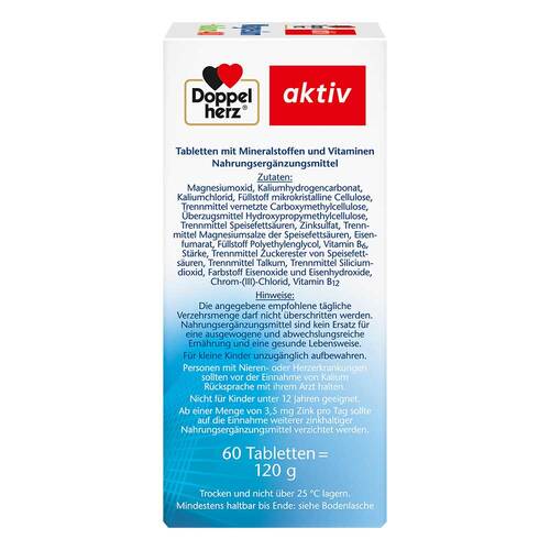 Doppelherz Magnesium+Kalium Tabletten - 2