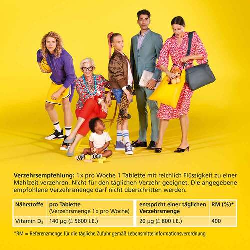 Dekristolvit D3 5.600 I.E. Tabletten - 3