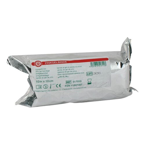 Zinkgelbinde 10 cmx10 m - 1