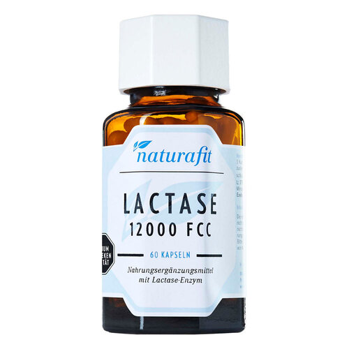 Naturafit Lactase 12.000 FCC Kapseln - 1