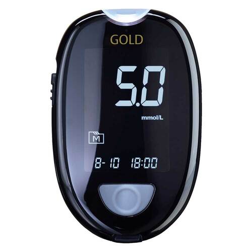 Gluco Check Gold Blutzuckermessger&auml;t Set mmol / l - 2