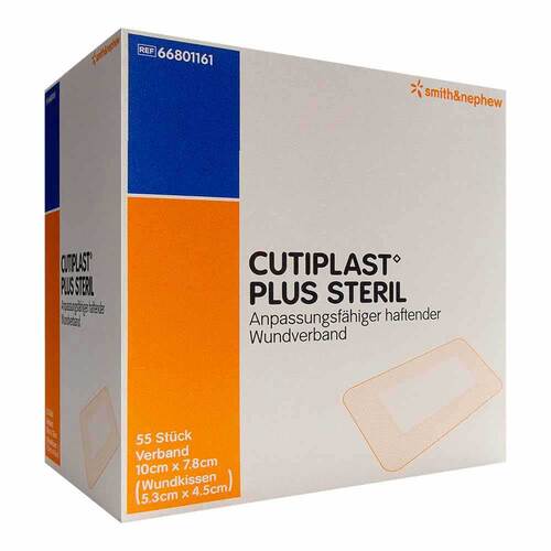 Cutiplast Plus steril 7,8x10 cm Verband - 1