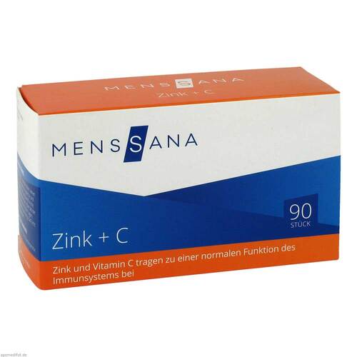 Zink + C Menssana Lutschtabletten - 1
