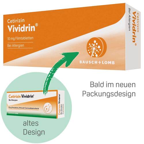 Cetirizin Vividrin® - Schnell wirksame Allergietabletten - 5