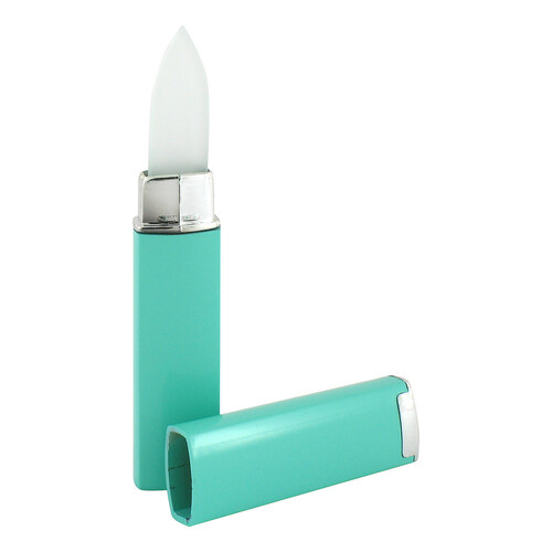 Glasfeile gr&uuml;n 9 cm K&ouml;cher gr&uuml;n - 1