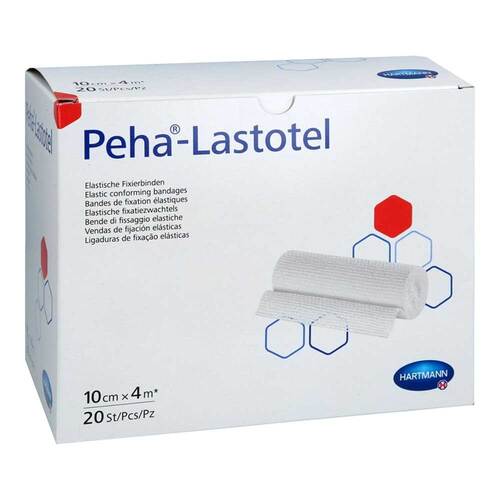 Peha-Lastotel Fixierbinde 10 cmx4 m - 1