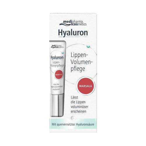 Hyaluron Lippen-Volumenpflege Balsam marsala - 1