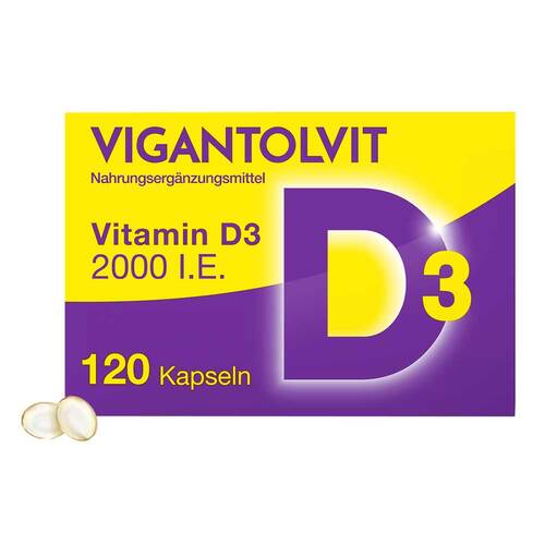 Vigantolvit 2000 I.E. Vitamin D3 Weichkapseln - 1