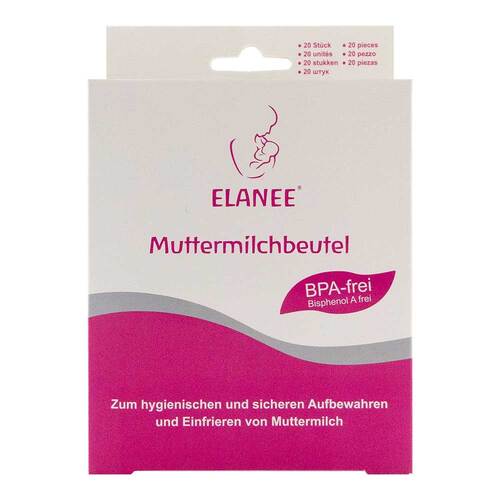 Elanee Muttermilchbeutel 180 ml - 1