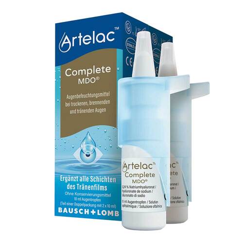 Artelac® Complete MDO® Augentropfen f&uuml;r trockene/ tr&auml;nende Augen - 1