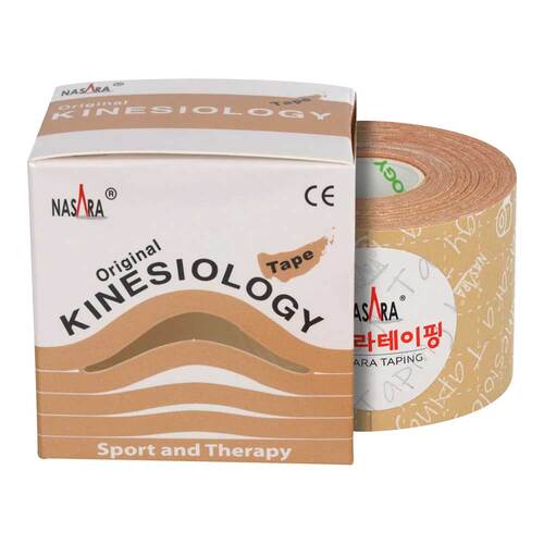 Kinesiologie Tape 2,5 cmx5 m beige - 1