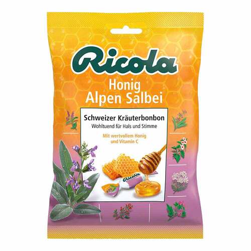 Ricola Honig Alpen Salbei Bonbons - 1