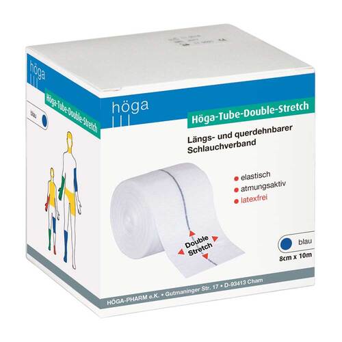 H&ouml;ga Tube Double-Stretch 8 cmx10 m blau - 1