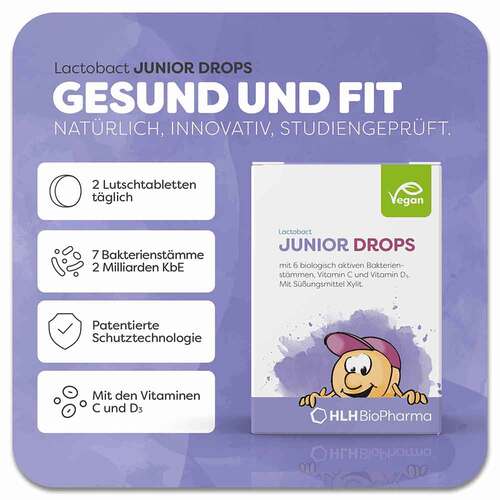 Lactobact Junior Drops Lutschtabletten - 2