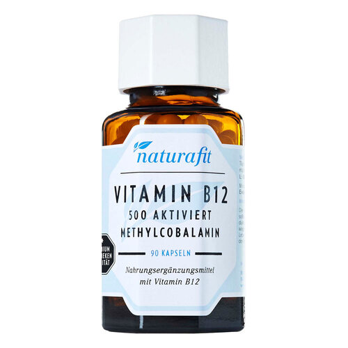 Naturafit Vitamin B12 500 aktiviert Kapseln - 1